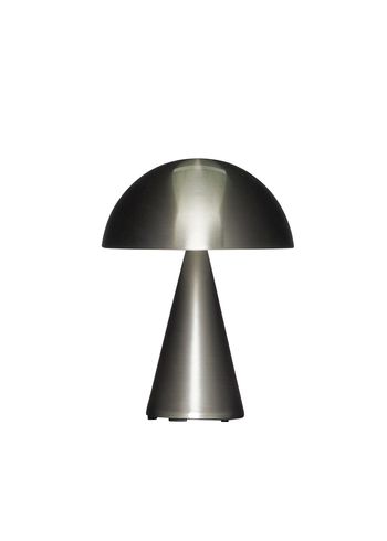 Hübsch - Draagbare lamp - Mush Portable Lamp - Nickel