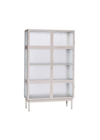Hübsch - Display cabinet - Plex Cabinet - Grey