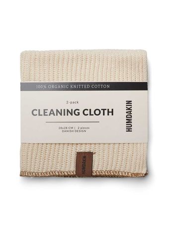 Humdakin - Doek - Cleaning cloth 2 pack - Shell/sunset 2 pack