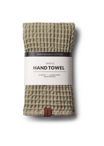 Humdakin - Panos - Waffle hand towels - Oak