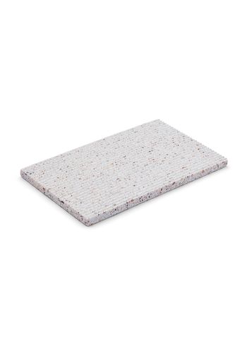 Humdakin - Tray - Board with groves - 138 Red/beige