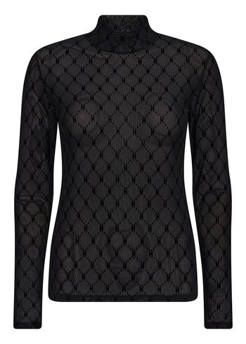 Hype The Detail - Blúzka - Mesh Turtle Neck - Black