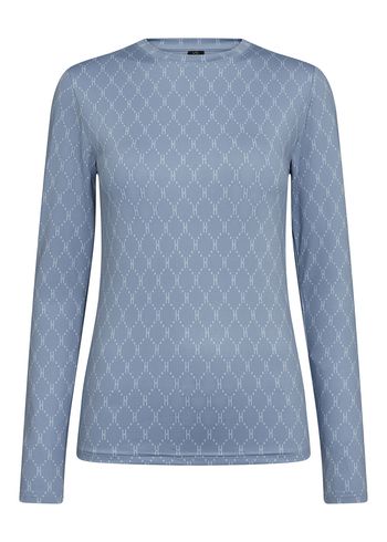 Hype The Detail - Camicetta - Printed Blouse - Blue/ White