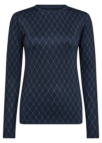 Hype The Detail - Blúzka - Printed Blouse - Dark Blue