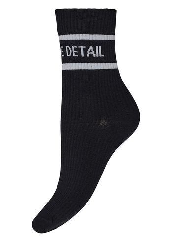 Hype The Detail - Meias - Thin Tennis Sock - Black