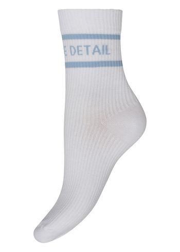 Hype The Detail - Meias - Thin Tennis Sock - White