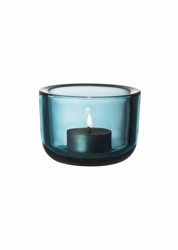 IITTALA - Candle Holder - Valkea Tealight - Sea Blue