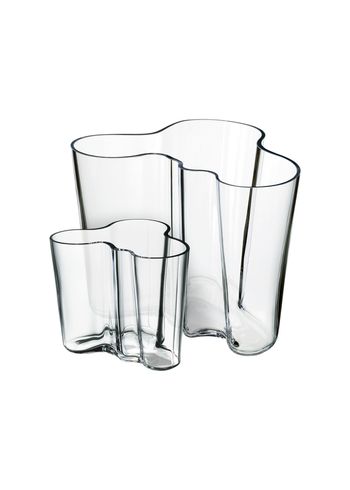 IITTALA - Vase - Alvar Aalto Vase - Clear 2 pcs