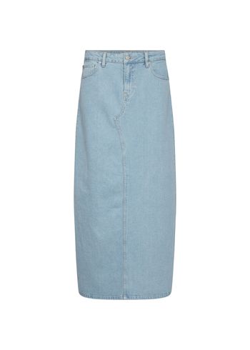 IVY Copenhagen - Saia - IVY-Zoe Maxi Skirt - Light Denim Blue