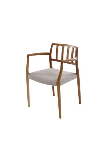 J. L. Møllers Møbelfabrik - Chaise à manger - Model 66 / By Niels Otto Møller - Teak / Hallingdal 65