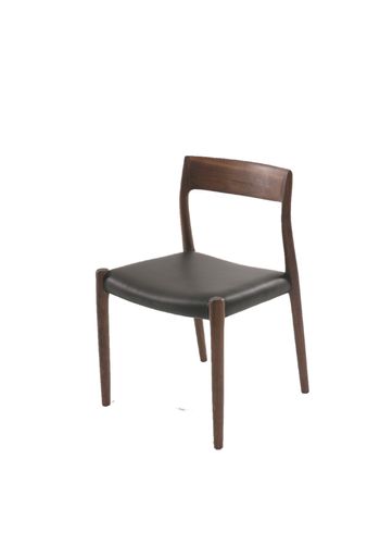 J. L. Møllers Møbelfabrik - Dining chair - Model 77 / By Niels Otto Møller - Walnut / Roma 907