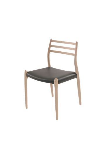 J. L. Møllers Møbelfabrik - Cadeira de jantar - Model 78 / By Niels Otto Møller - Oak / Roma 907