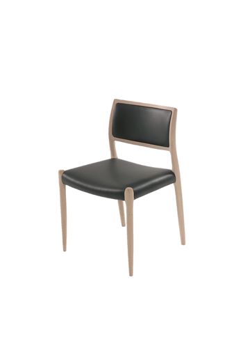 J. L. Møllers Møbelfabrik - Dining chair - Model 80 / By Niels Otto Møller - Oak / Roma 907