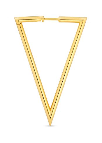 Jane Kønig - Earring - Bermuda Triangle - Gold