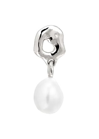 Jane Kønig - Boucle d'oreille - Space Stud With Pearl - Silver
