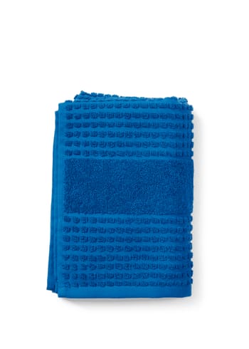 JUNA - Handduk - Check Towel - Blue - Small