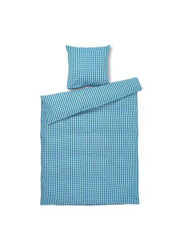 JUNA - Sängkläder - Bæk&Bølge Linens - Blue/Birch