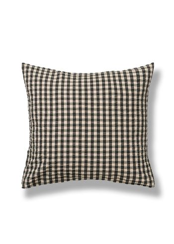 JUNA - Ložní prádlo - Bæk&Bølge Pillowcase - Black/Sand