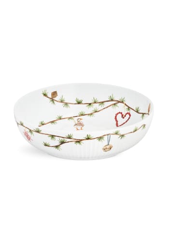 Kähler - Misa - Hammershøi Christmas Bowl - White Decoration - Ø30