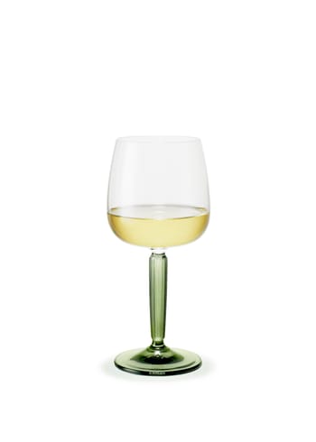 Kähler - Verre à vin - Hammershøi White Wine Glass - Green - 2 pcs.