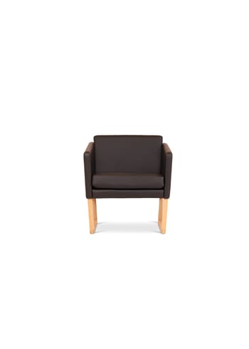 Kai Kristiansen & Friends - Lounge stoel - KK7 1-seater - Optimo Black