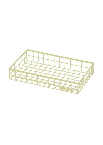 Kalager Design - Tray - Wire Tray - Small - Green Beige