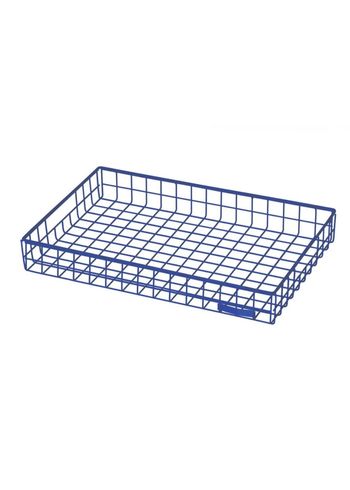 Kalager Design - Plateau - Wire Tray - Medium - Navy Blue