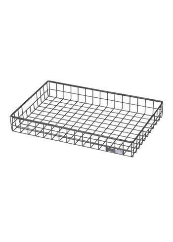 Kalager Design - Bandeja - Wire Tray - Medium - Rustic Grey