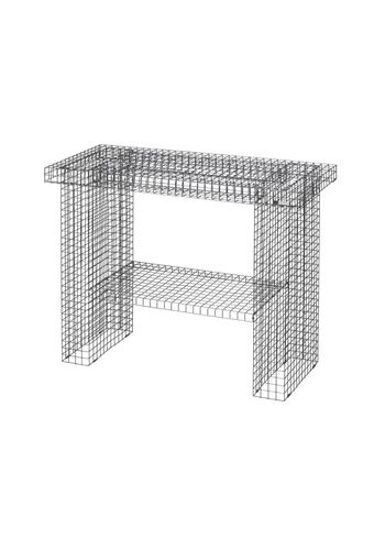 Kalager Design - Mesa de consola - Console Table Wire - Rustic Grey
