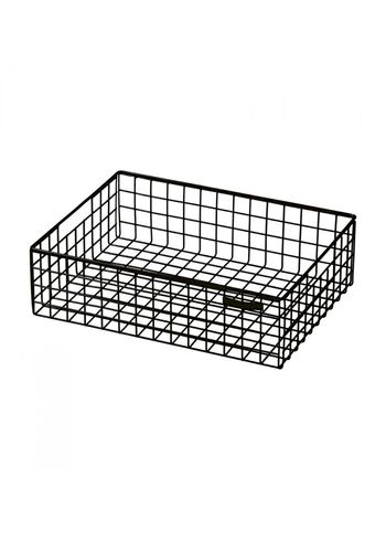 Kalager Design - - Wire Basket, Medium - Black