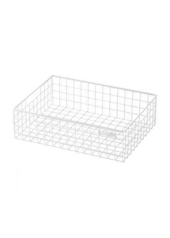 Kalager Design - Loungestol - Wire Basket, Medium - White