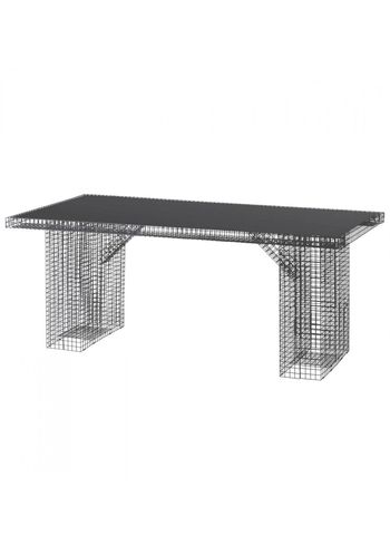 Kalager Design - Mesa de jantar - High Table w. Top Plate - Rustic Grey