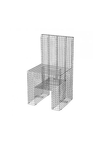 Kalager Design - Cadeira de jantar - Wire Chair High Back - Rustic Grey