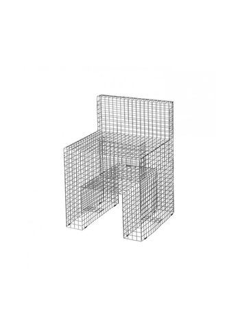 Kalager Design - Cadeira de jantar - Wire Chair Low Back - Rustic Grey