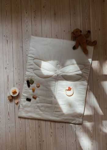 KAS Kopenhagen - Activity blanket - Dragonfly Playmat - White