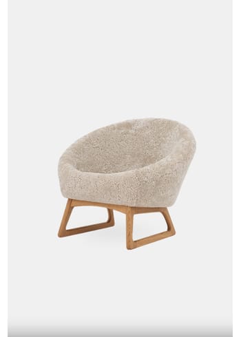 Klassik Studio - Lounge stoel - Tub Chair - Oiled oak/Moonlight 09