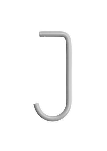 String - Perchas - Hooks for Metal Shelfs - Grey