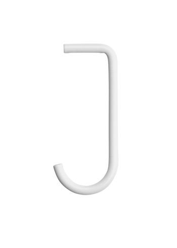 String - Ripustimet - Hooks for Metal Shelfs - White