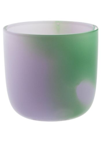 Kodanska - Munakupit - Flow Egg Cup - Purple W. Green Stripes