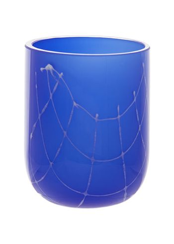 Kodanska - Glass - Flow Tumbler - Blue W. Print