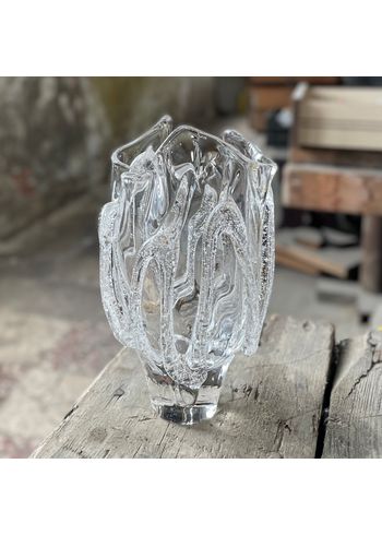 Kodanska - Váza - Faith Vase - Clear w. Sand Art Denmark