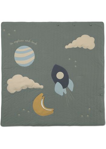 Konges Sløjd - Activity blanket - PLAY BLANKET SPACE - OUTER SPACE