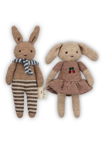 Konges Sløjd - Stuffed Animal - 2 Pack Friends Bunny - Bunny