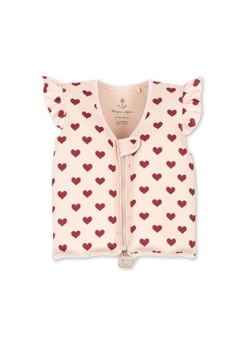 Konges Sløjd - Gilet de sauvetage pour enfants - Avery Swim Vest - AMOUR ROUGE