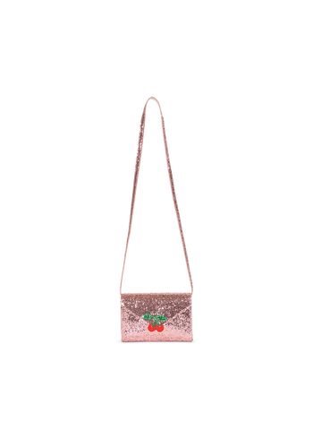 Konges Sløjd - Příslušenství pro panenky - Love Letter Bag - PINK GLITTER