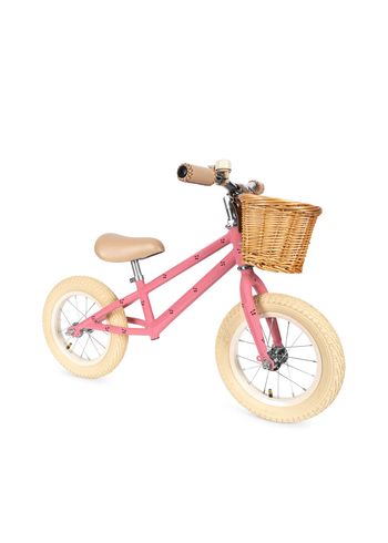 Konges Sløjd - Bicicleta para crianças - Balance Bicycle Glitter - CHERRY GLITTER