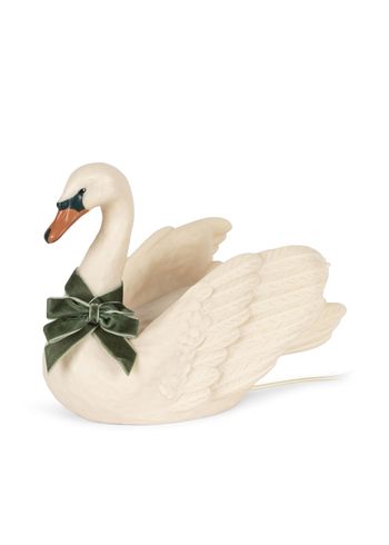 Konges Sløjd - Couvre-lit - Swan Lamp - BEIGE