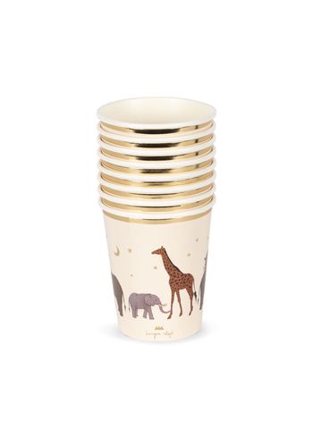 Konges Sløjd - Decorazioni per bambini - Safari Cups - SAFARI