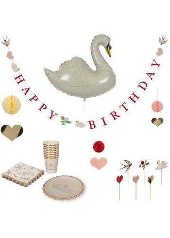 Konges Sløjd - Børnepynt - Swan Birthday Kit - SWAN