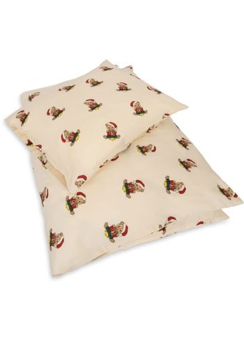 Konges Sløjd - Children's bedding - BABY BEDDING GOTS - CHRISTMAS TEDDY